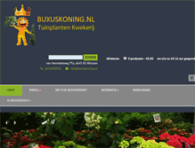 Tablet Screenshot of buxuskoning.nl
